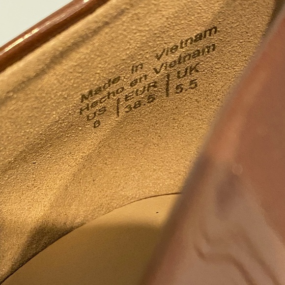Set: NWT ALDO Ombré Patent Leather Purse and Matching Heels - Picture 9 of 9